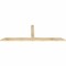 Ekena Millwork Portland Rough Sawn Timber Gable Bracket, Douglas Fir, 84"W x 28"H x 2"D x 4"F, 8/12 Pitch GBW084X28X0204POR00RDF - alternate 3
